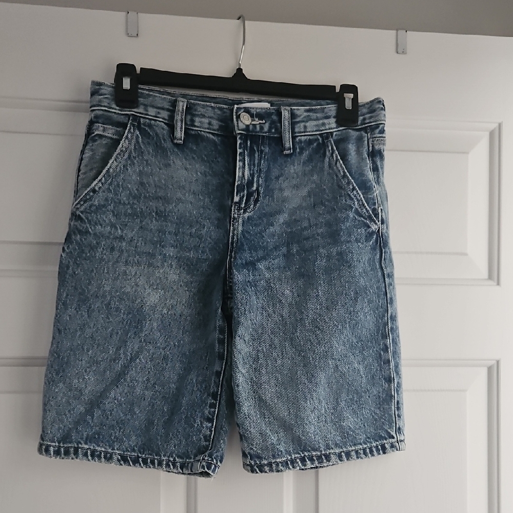 GIRLS RSQ Light Blue Jean JORTS